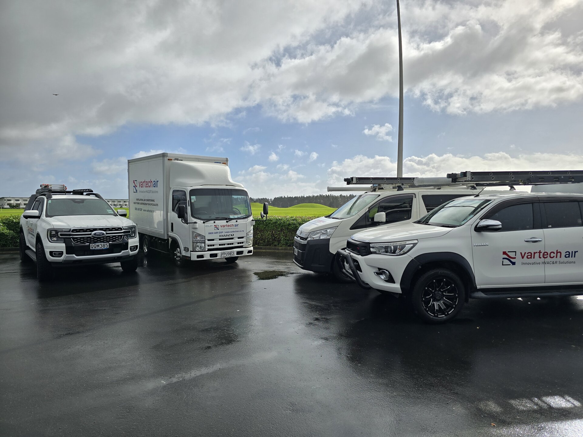 Vartech Air HVAC technicians at work